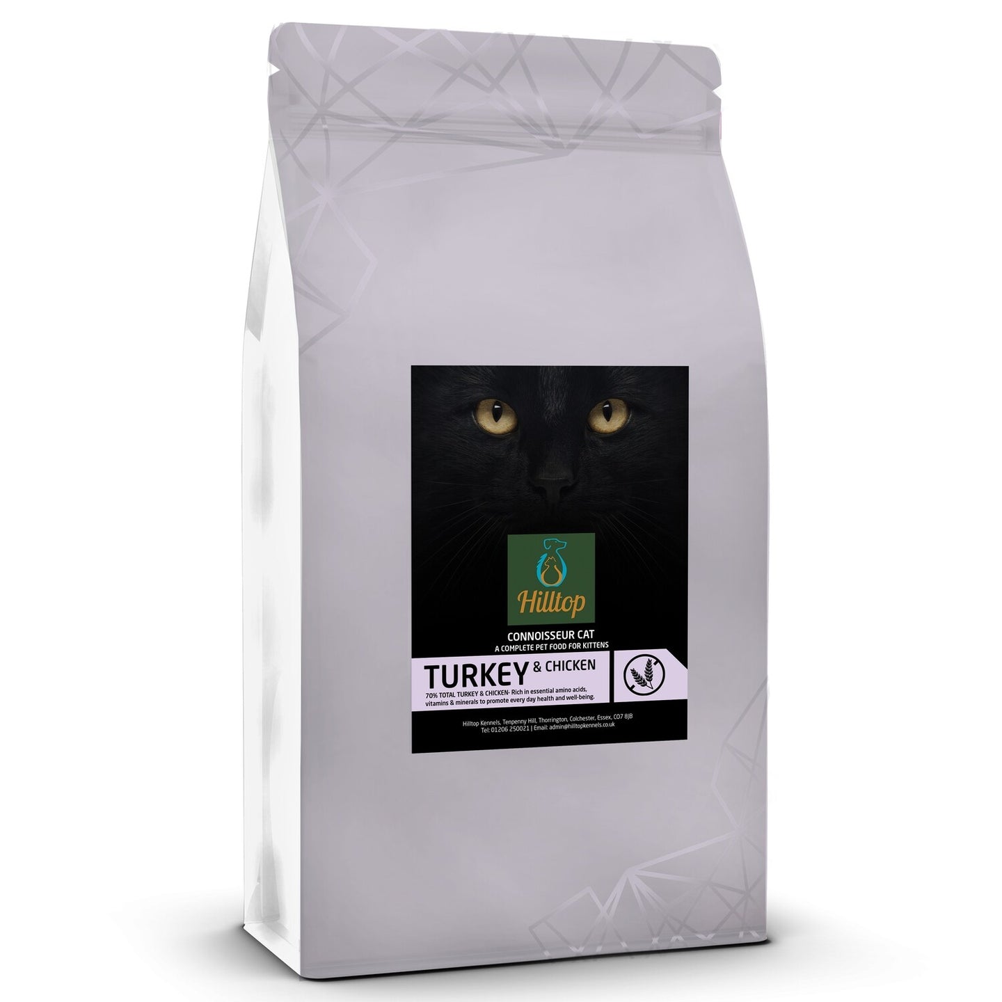 Hilltop Connoisseur Cat Food KITTEN - Turkey and Chicken