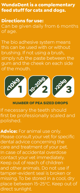 WundaDent - No-brush Enzymatic Toothpaste for Dogs and Cats