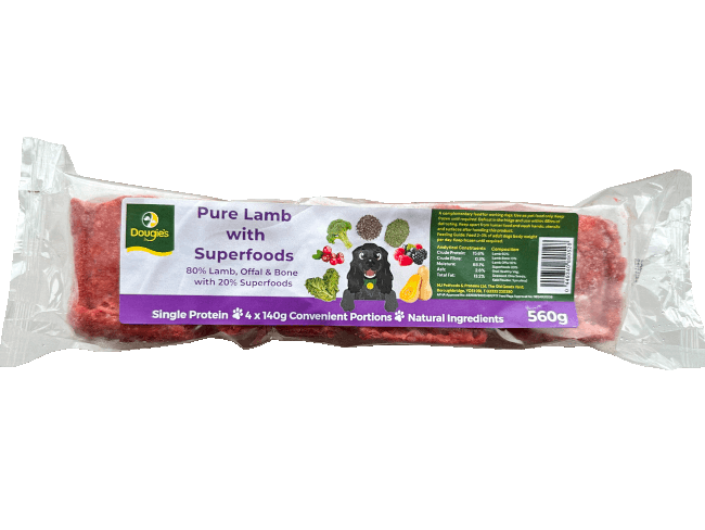 Dougie's Raw: Lamb Superfood 560g