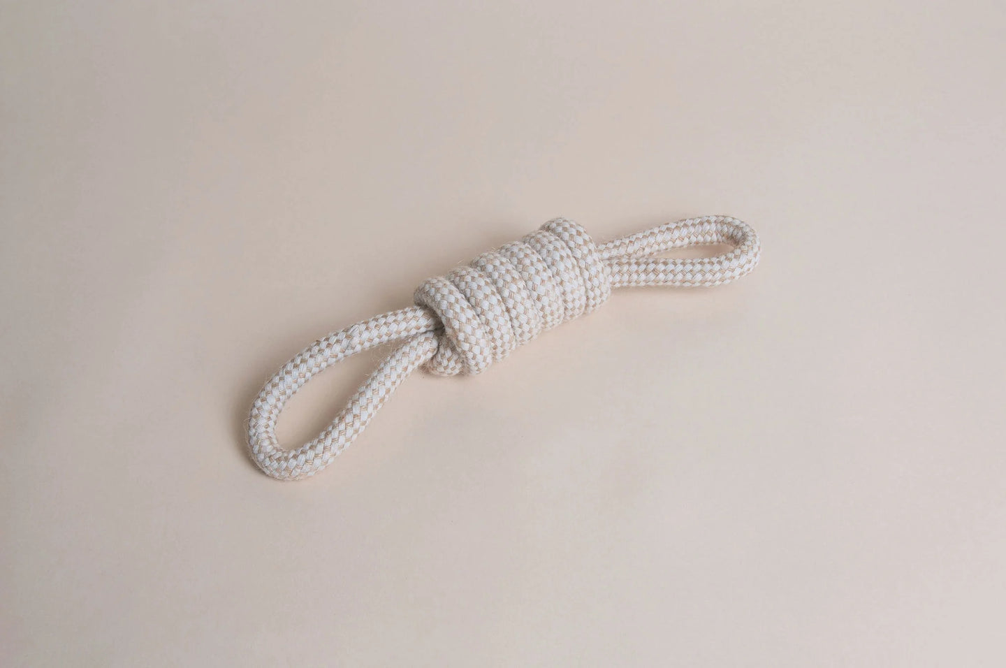 Natural Rope Toy - Bow Tie Tug