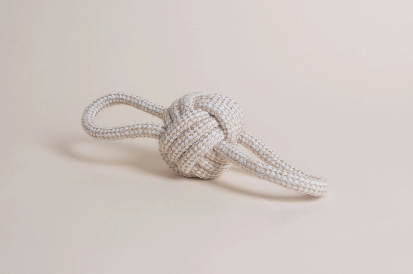 Natural Rope Toy - Bow Tie Ball