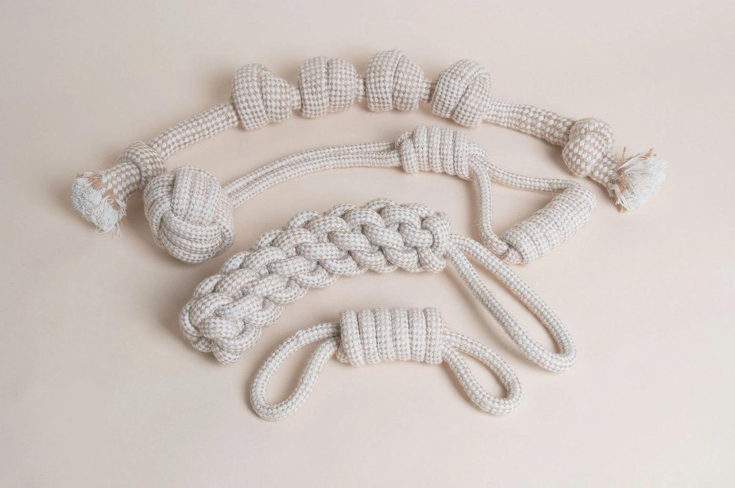 Rope Toys - Tugs and Kisses (Set of 4 Tug Toys)