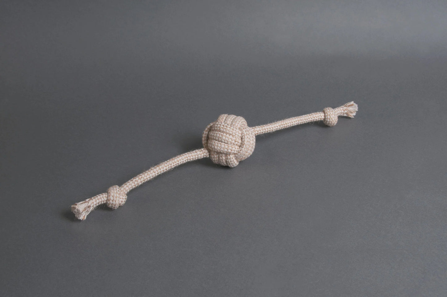 Natural Rope Toy - Flail Ball