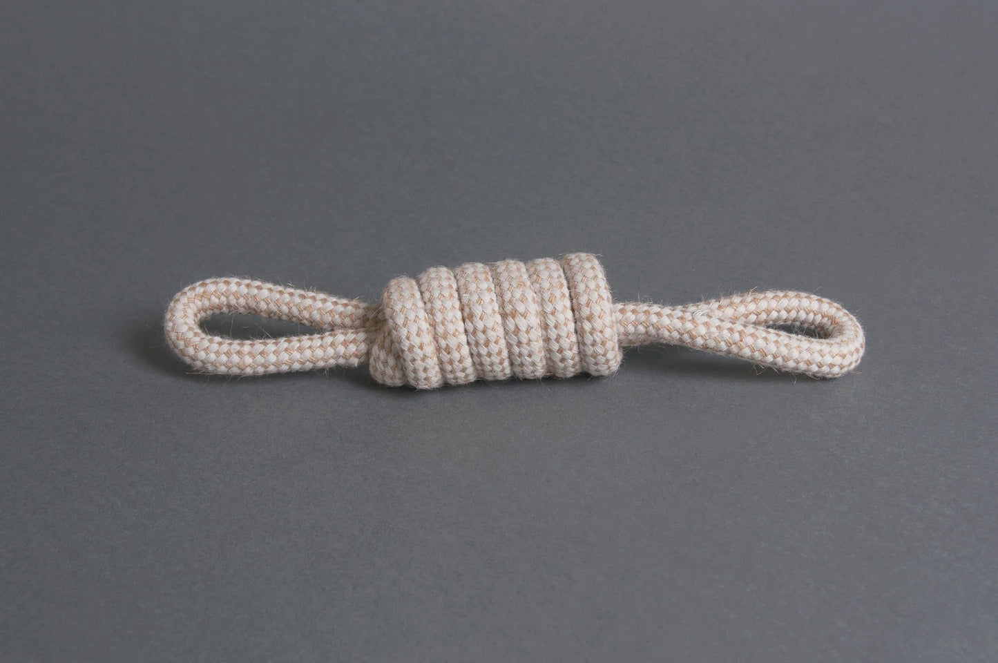 Natural Rope Toy - Bow Tie Tug