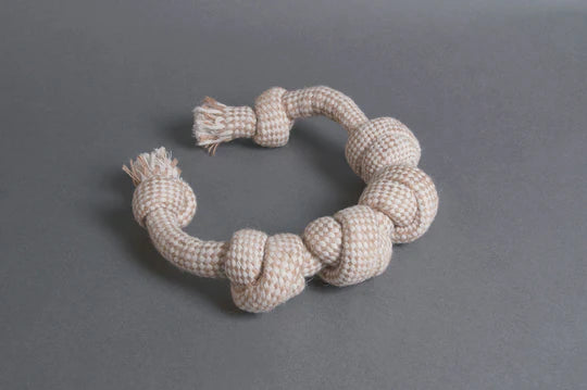 Natural Rope Toy - Knotty But Nice Tug