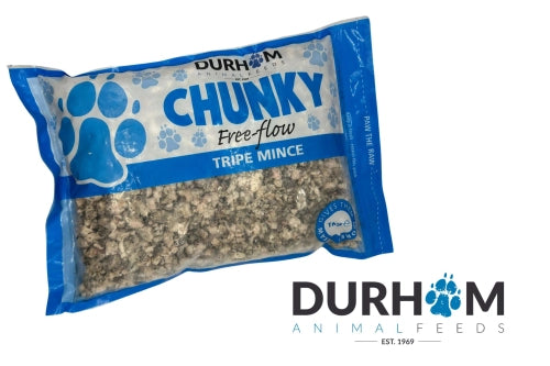 Durham (DAF): Chunky Free Flow Tripe Mince (1kg)