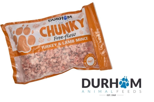 Durham (DAF): Chunky Free Flow Turkey & Lamb Mince (1kg)