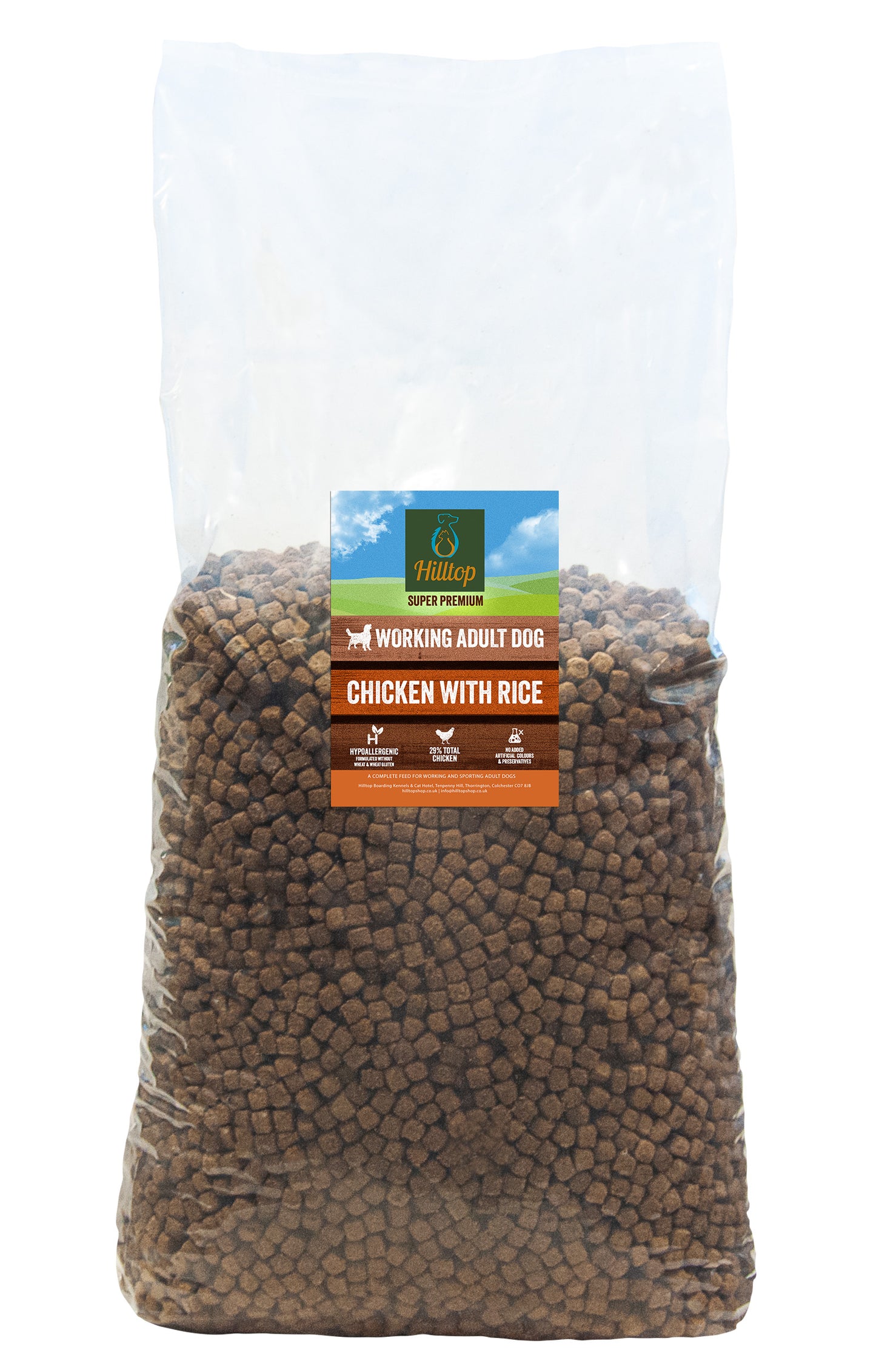 Hilltop Super Premium Adult Dog Food - Chicken & Rice