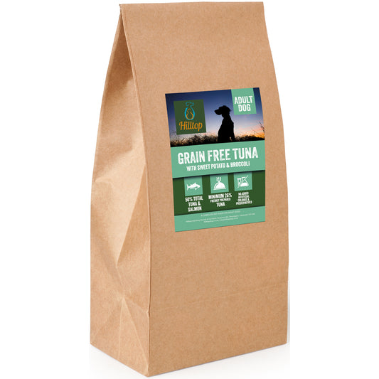 Hilltop Grain Free Adult Dog Food - Tuna, Sweet Potato & Broccoli