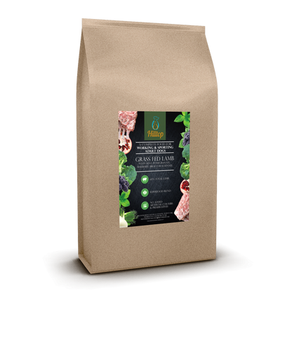 Hilltop Superfood 65 Adult Dog Food - British Grass Fed Lamb with Mint, Pomegranate, Mulberry, Broccoli & Fennel