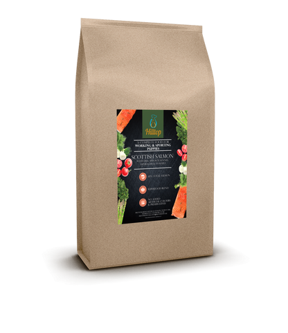 Hilltop Superfood 65 Dog Food PUPPY - Scottish Salmon with Dill, Spinach, Fennel, Asparagus & Tomato
