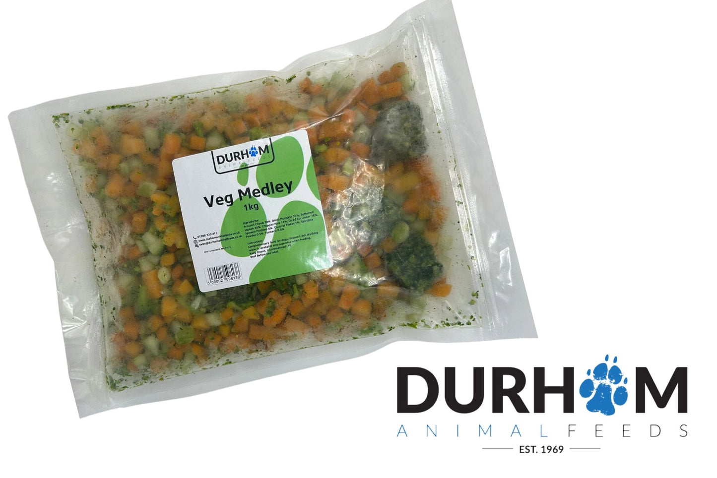 Durham (DAF): Vegetable Medley (1kg)