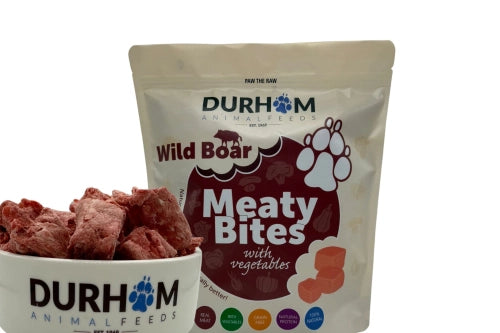 Durham (DAF): Meaty Bites Wild Boar with Veg & Supplements (1kg)