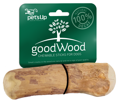 goodWood Coffee Wood Chewable Stick for Dogs