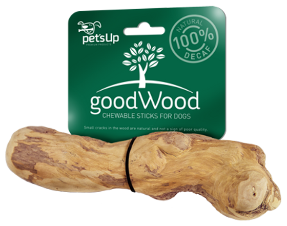 goodWood Coffee Wood Chewable Stick for Dogs