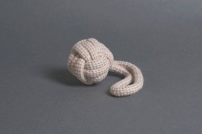 Natural Rope Toy - Slingshot Ball