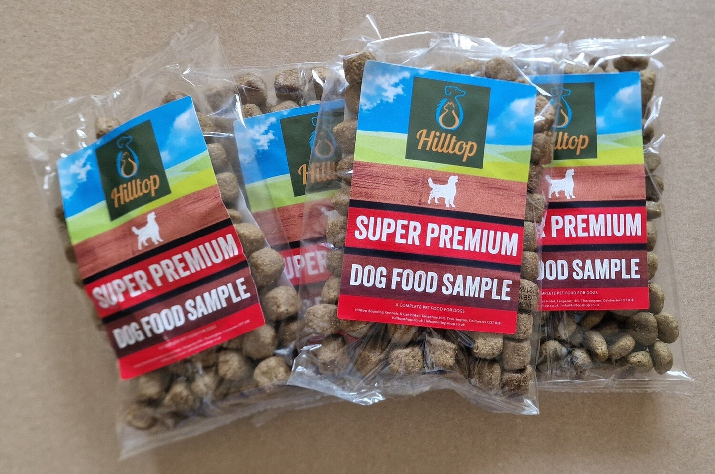 Hilltop Super Premium Dog Food Best Sellers Sample Selection Box